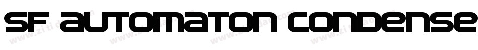 SF Automaton Condensed Oblique字体转换